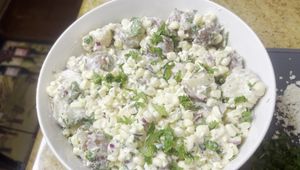 Mexican Street Corn Potato Salad: A Festive 4th of July Recipe