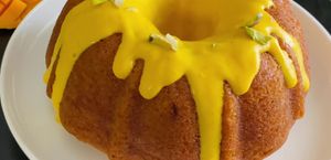 Eggless Mango Cake with Mexican-Style Frosting: Easy Recipe