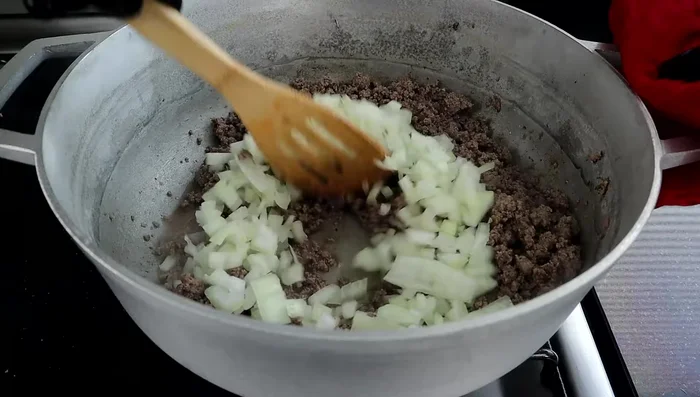 Add onions and cook for 2-3 minutes until softened.