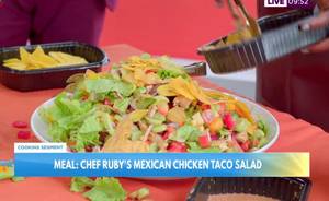 Chef Ruby's Vibrant Mexican Chicken Salad Recipe