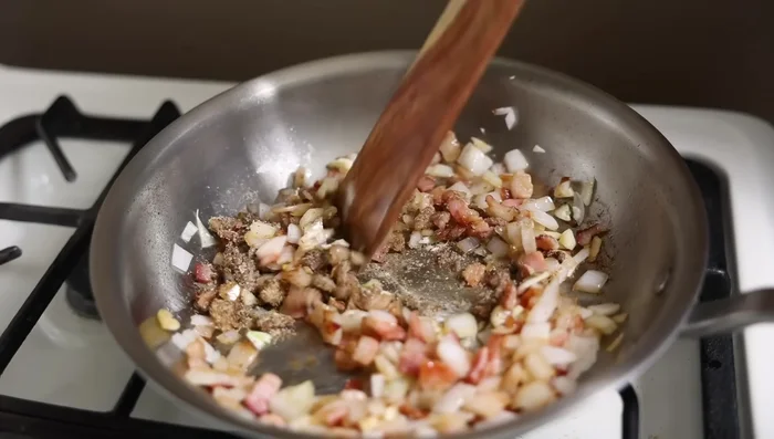 Add cumin to the skillet and toast briefly.