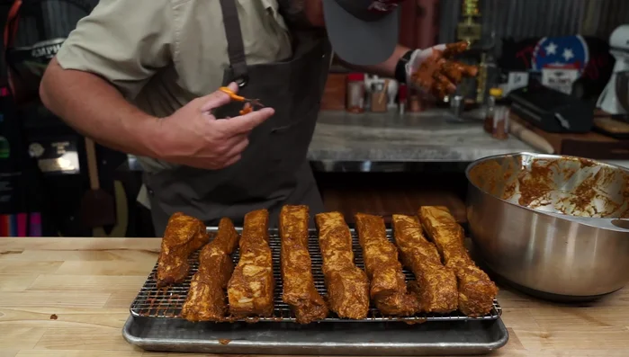 Preheat your smoker or grill to 300°F (150°C).
