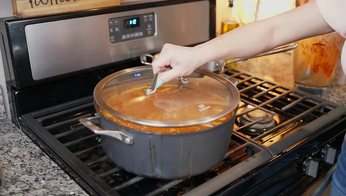 Mix well, taste and adjust seasoning with salt. Cover and simmer for another 1.5-2 hours, or until meat is very tender.