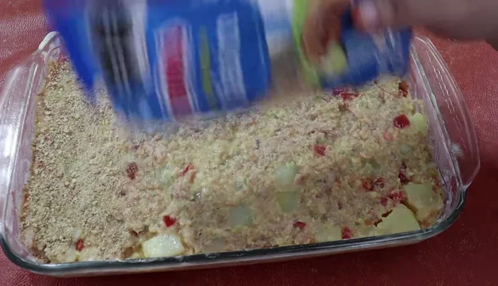 Sprinkle breadcrumbs over the top (359)