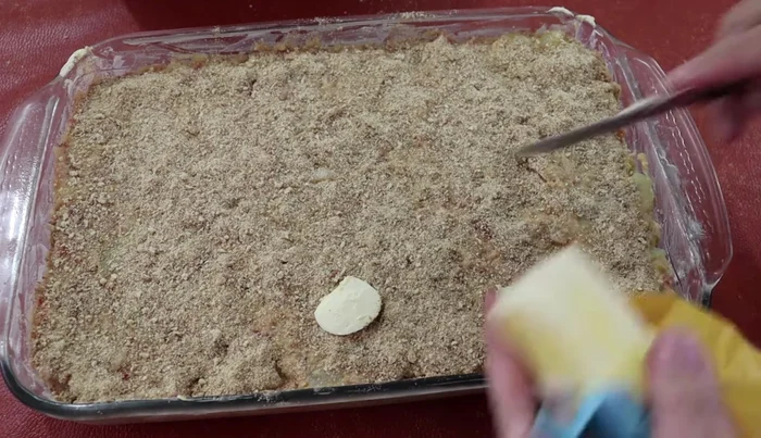 Dot the top with small pieces of butter (409.24)