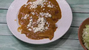 Guerrero-Style Red Chili Enfrijoladas: Easy & Delicious Recipe