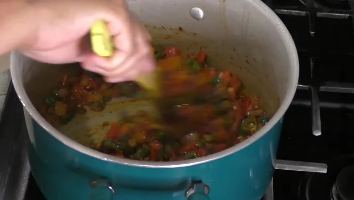 Add tomatoes and cook until softened.
