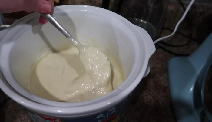 If the mixture is too thick, add another can of evaporated milk.