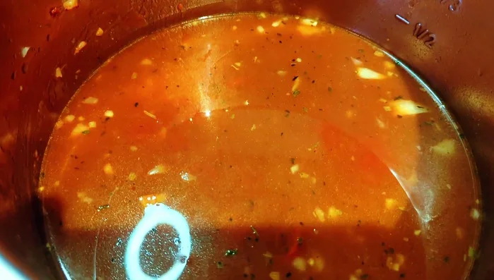 Seal the Instant Pot and select the soup function (normal pressure) for 30 minutes.