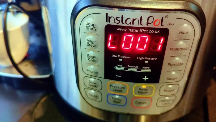 After 30 minutes, allow natural pressure release. Carefully release any remaining pressure.