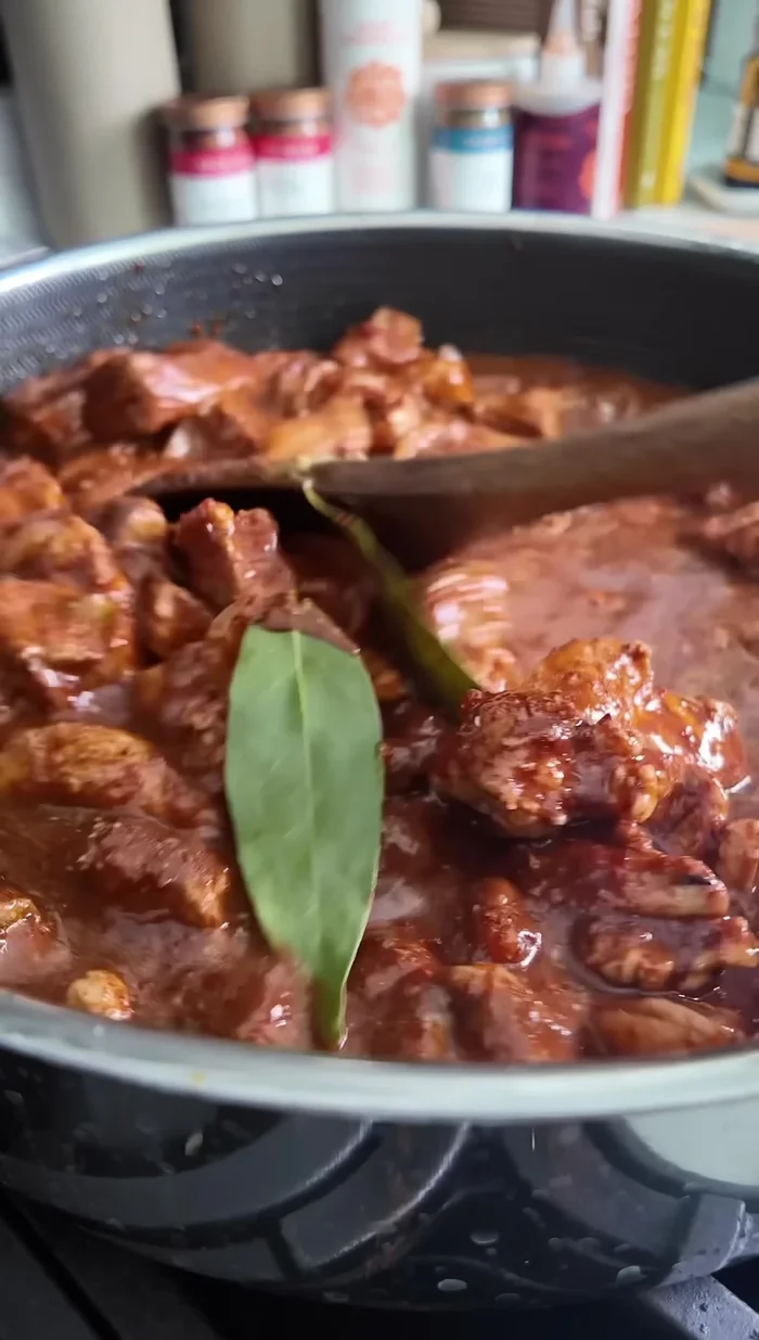 Bring to a simmer, cover, and cook for 45 minutes to 1 hour (longer is better).