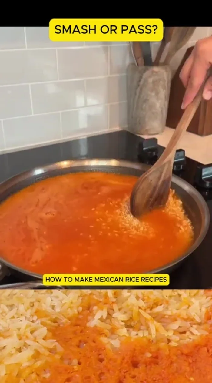 Cover the pan, reduce heat to low, and let it cook without opening the lid until the rice is done.