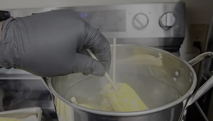 Mix mayonnaise and cilantro.