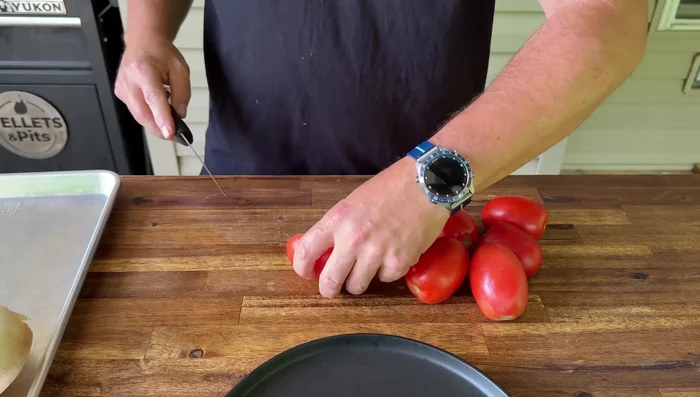 Make the fire-roasted salsa: Grill Roma tomatoes, jalapenos, and sweet onion with a light drizzle of oil. Once grilled, blend with cilantro, garlic, lime juice, and salt to your desired consistency.