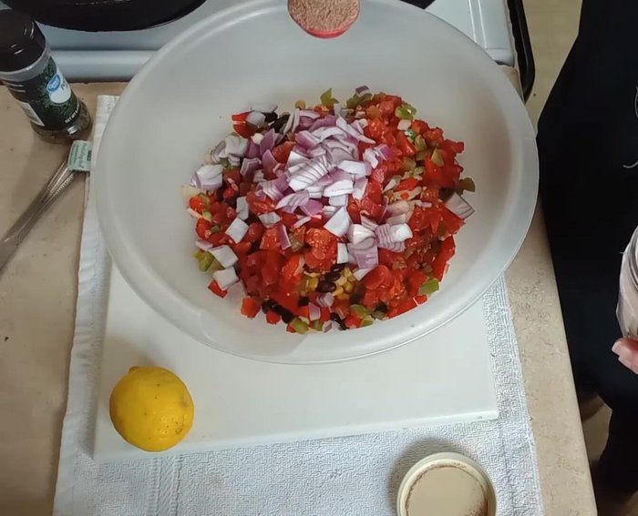 Season with 1 tablespoon of taco seasoning.