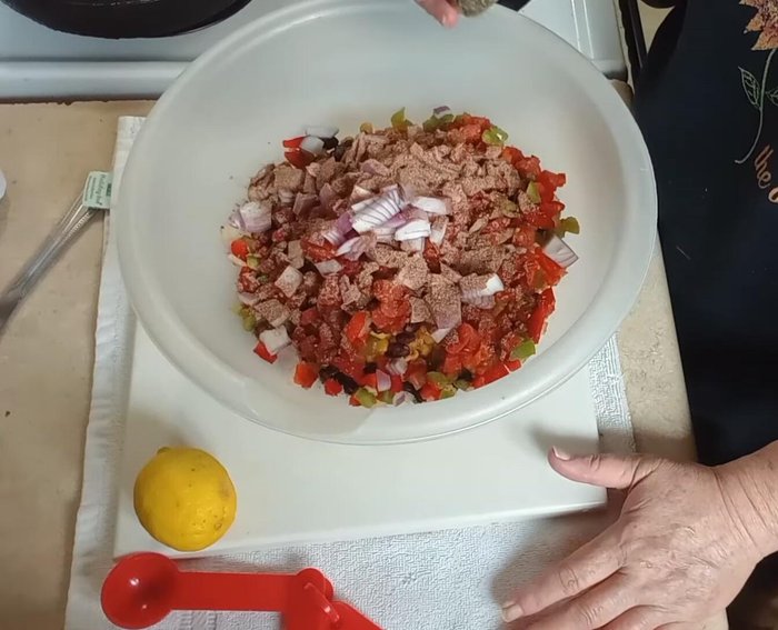 Add parsley (or cilantro) to taste.