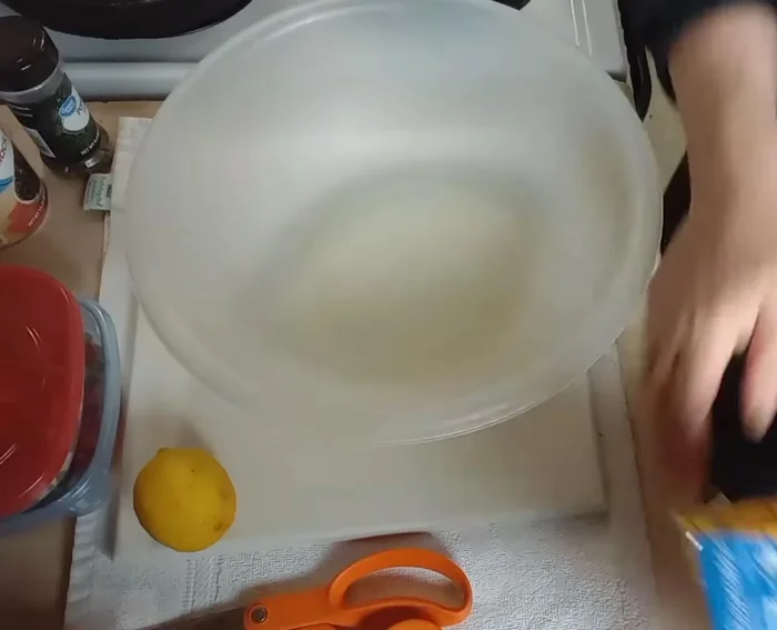 Drain one bag of frozen corn. (It doesn't need to be fully thawed)