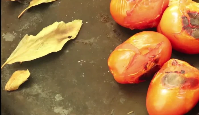 Remove the roasted garlic.