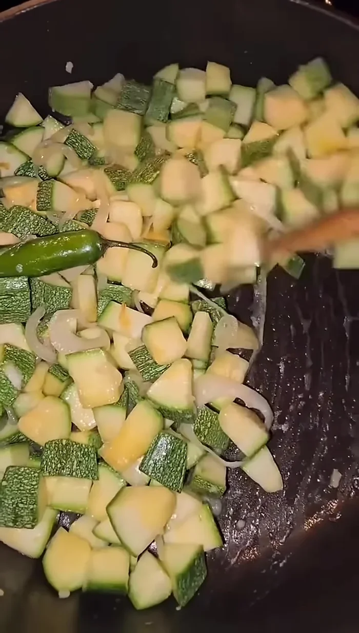 Cook until the zucchini is tender and the flavors have melded.