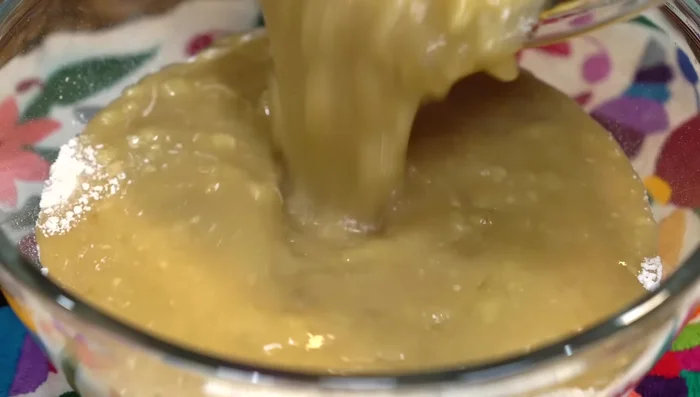 Combine wet and dry ingredients: Gently fold the wet ingredients into the dry ingredients, mixing for only 10-15 seconds to avoid developing gluten.