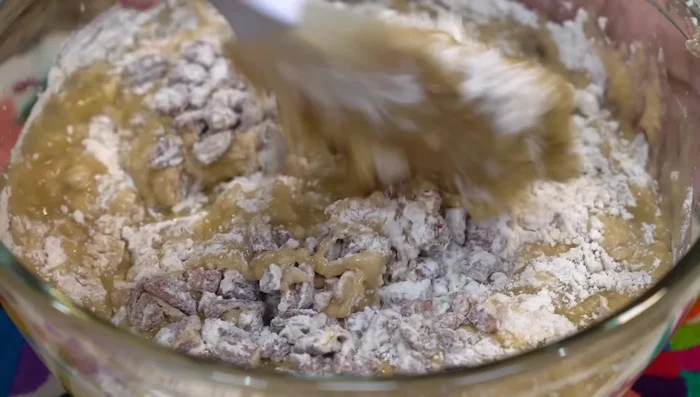 Add walnuts: Stir in chopped walnuts.