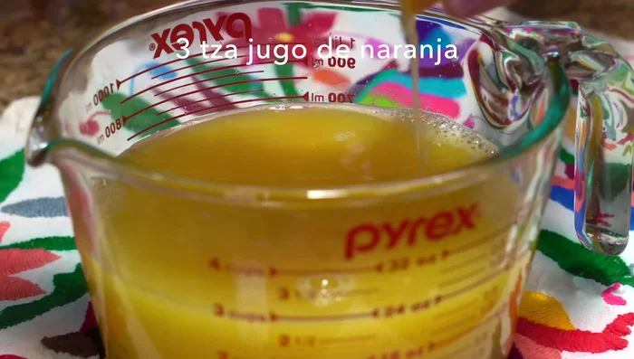 Prepare guava and orange water: Blend guavas with orange juice and water; strain and add to the remaining orange water.