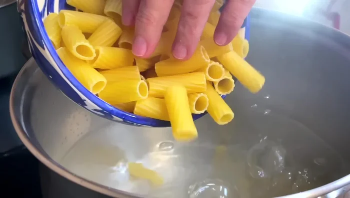 Cook Macaroni: Cook pasta according to package directions. Reserve some cooking water.