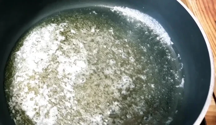 Cook the sauce: Melt butter in a frying pan and add the prune mixture. Let it simmer until thickened. Add more wine or broth if needed. (408.56)