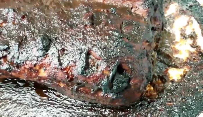 Serve: Slice and serve the loin with the plum sauce. (571.6)