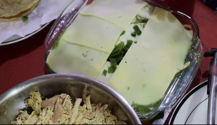 Top with Manchego cheese slices.