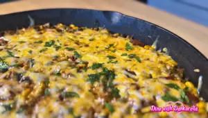 Cheesy Mexican Beef & Rice Skillet: One-Pan Wonder!
