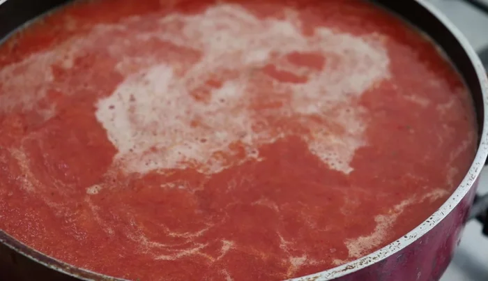 Add one more cup of water, bouillon or salt to taste, and bring to a boil.