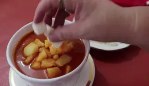 Easy & Economical Mexican Potato Soup Recipe