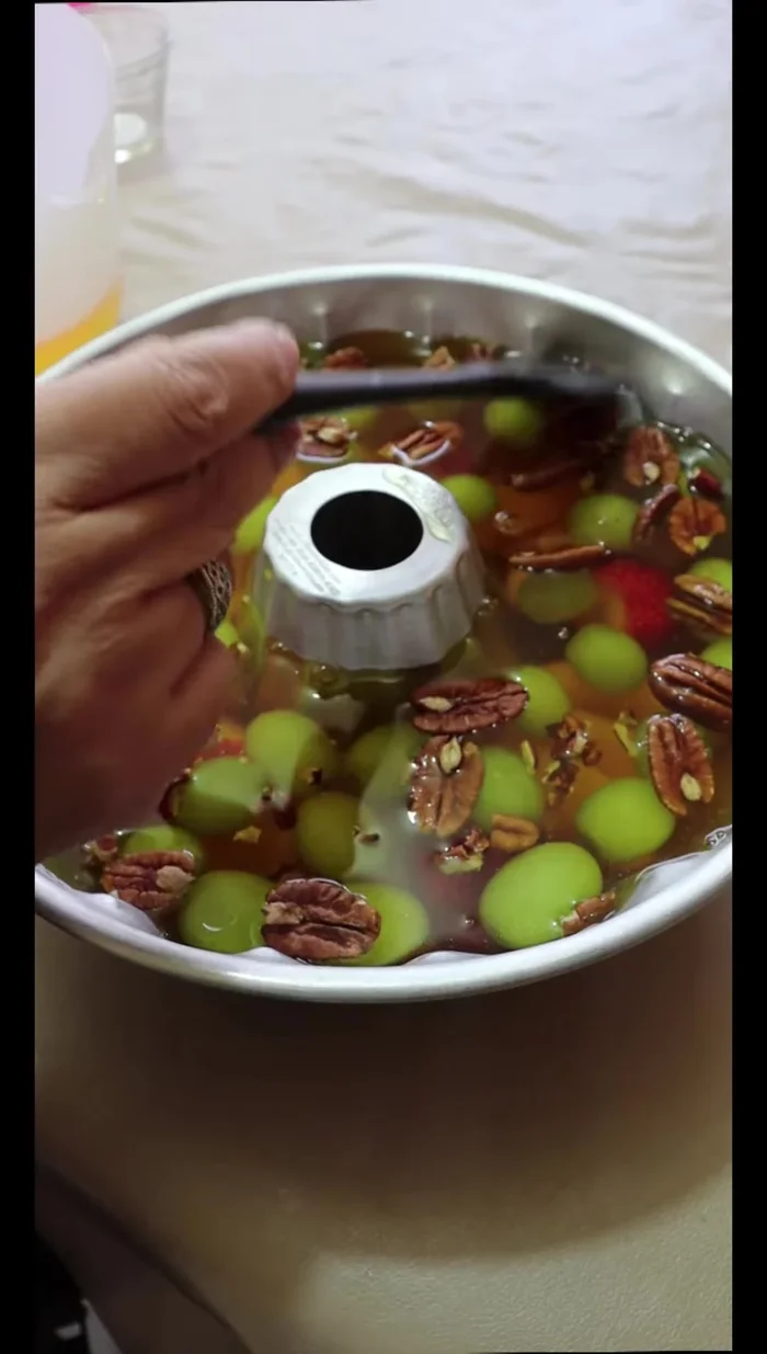 Refrigerate completely: Refrigerate until the gelatin is fully set.
