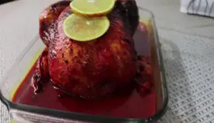 Oven-Baked Chicken in Achiote: A Festive Christmas Recipe