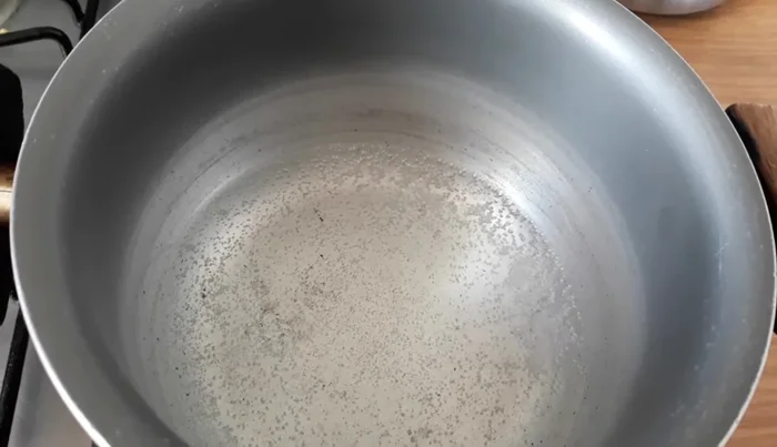Boil 1 cup of water.