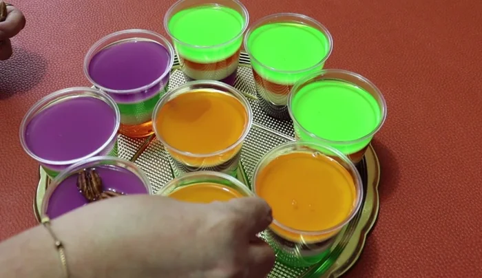 Add optional toppings such as additional fruits, candies, or gummies.