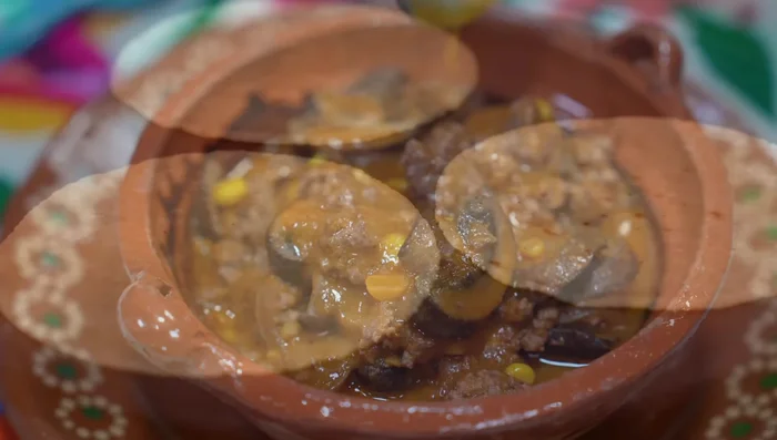Serve hot with corn tortillas.