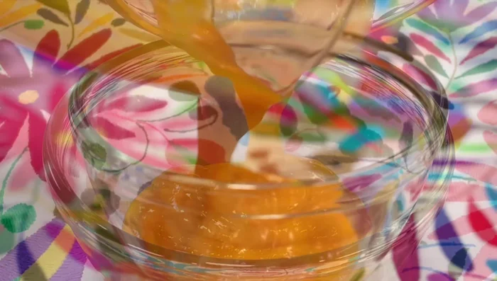 Reserve the mango pulp in a container.