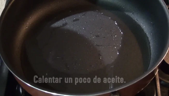 Heat a little oil in a pan and add the marinated beef. Cook until the juices are absorbed.