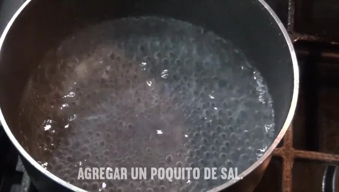 Cook the diced carrots in boiling water with salt (about 10 minutes). Drain and set aside.