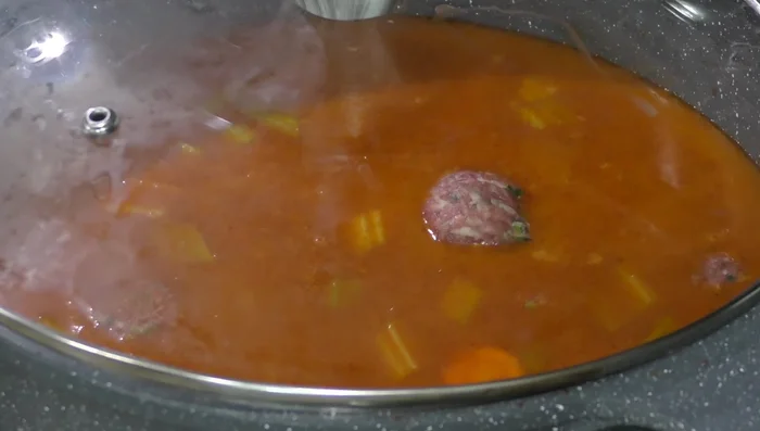 Cover and cook for 17 minutes.