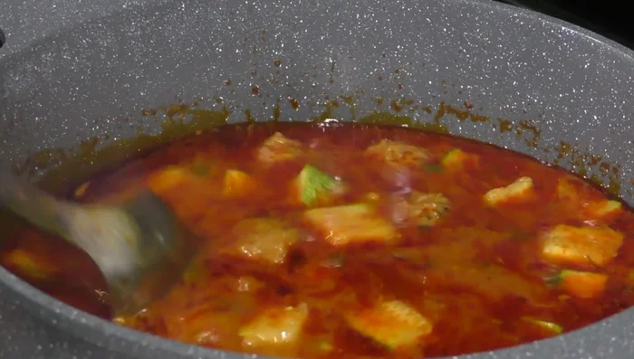 Cook for 12 minutes.