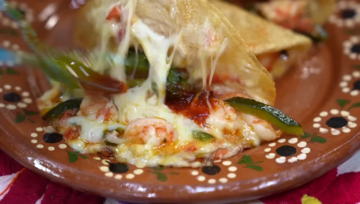 Serve with salsa macha and a lemon wedge.