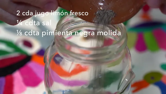 Make dressing: Whisk together lemon juice, salt, pepper, oregano, mayonnaise, and olive oil.