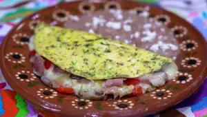Healthy Mexican Omelet Recipe (No Bread!)