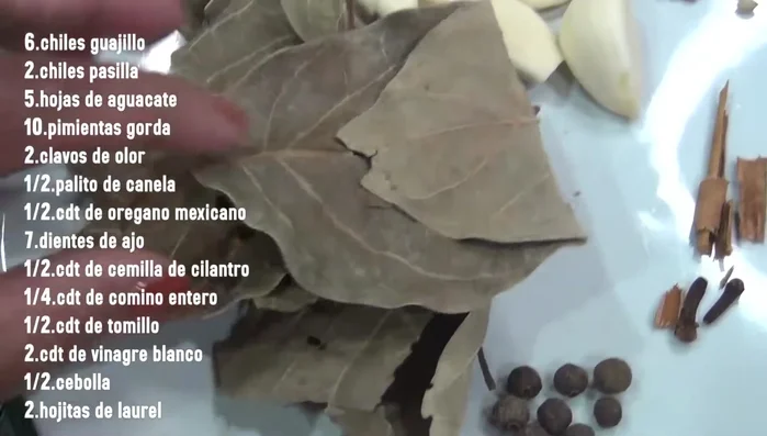 Remove seeds from chilies. Season chicken pieces with salt and refrigerate.