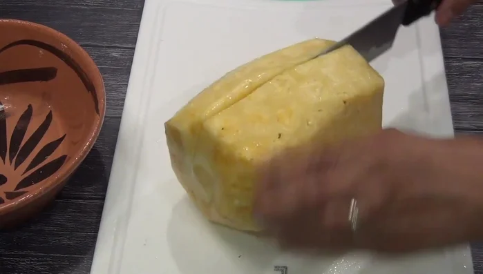 Boil the pineapple peels, rice, cinnamon stick, and 2 cups of water for 5 minutes.
