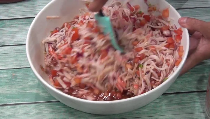 Stir everything well.