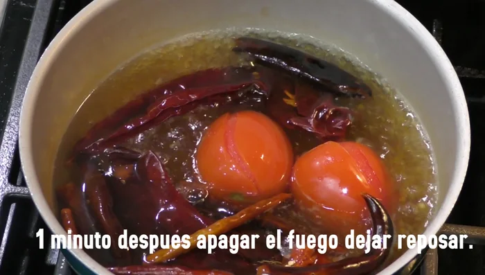 Turn off the heat and let the mixture cool.